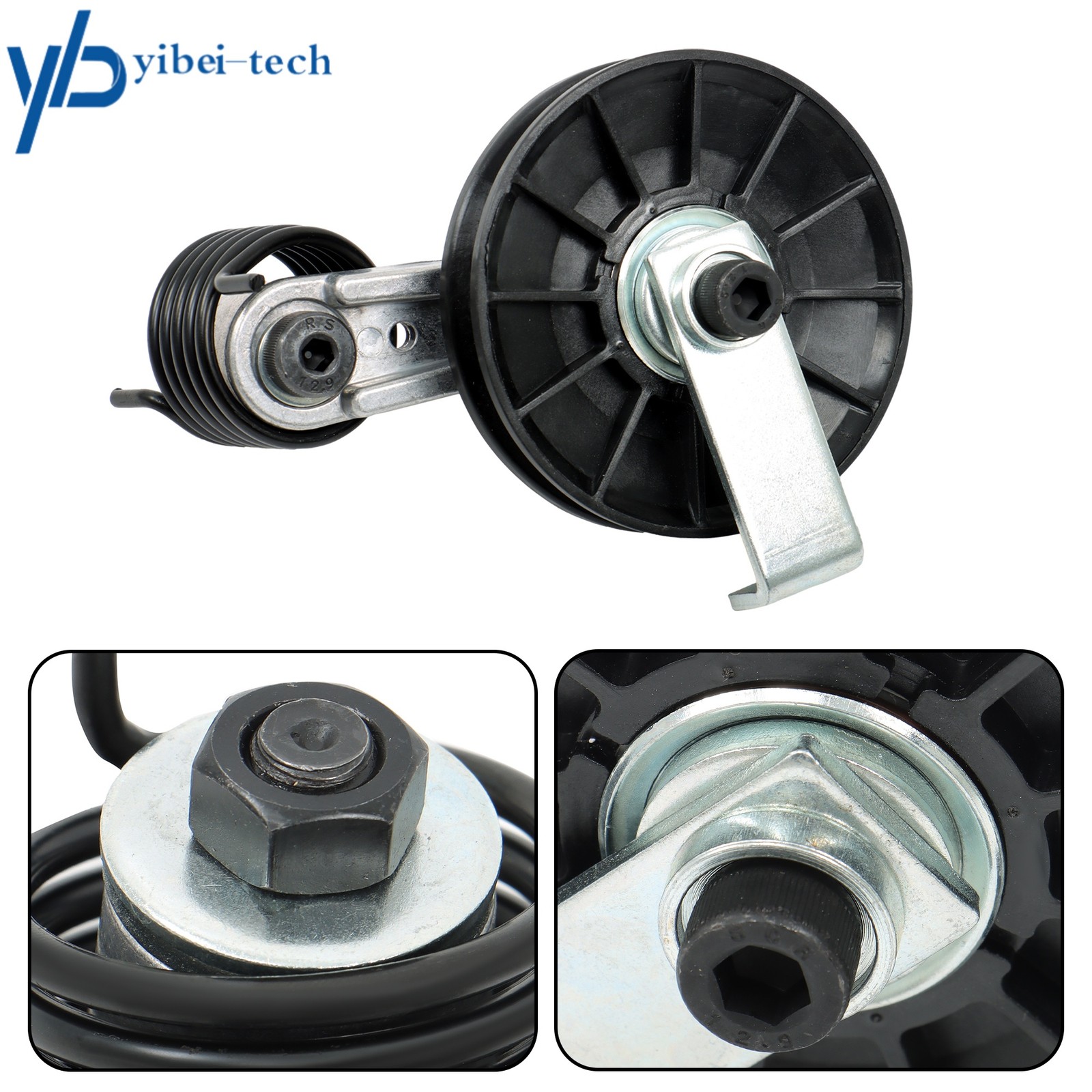 6662997 Cooling Fan Pulley Tensioner Kit Compatible For Bobcat 653 753 763 773