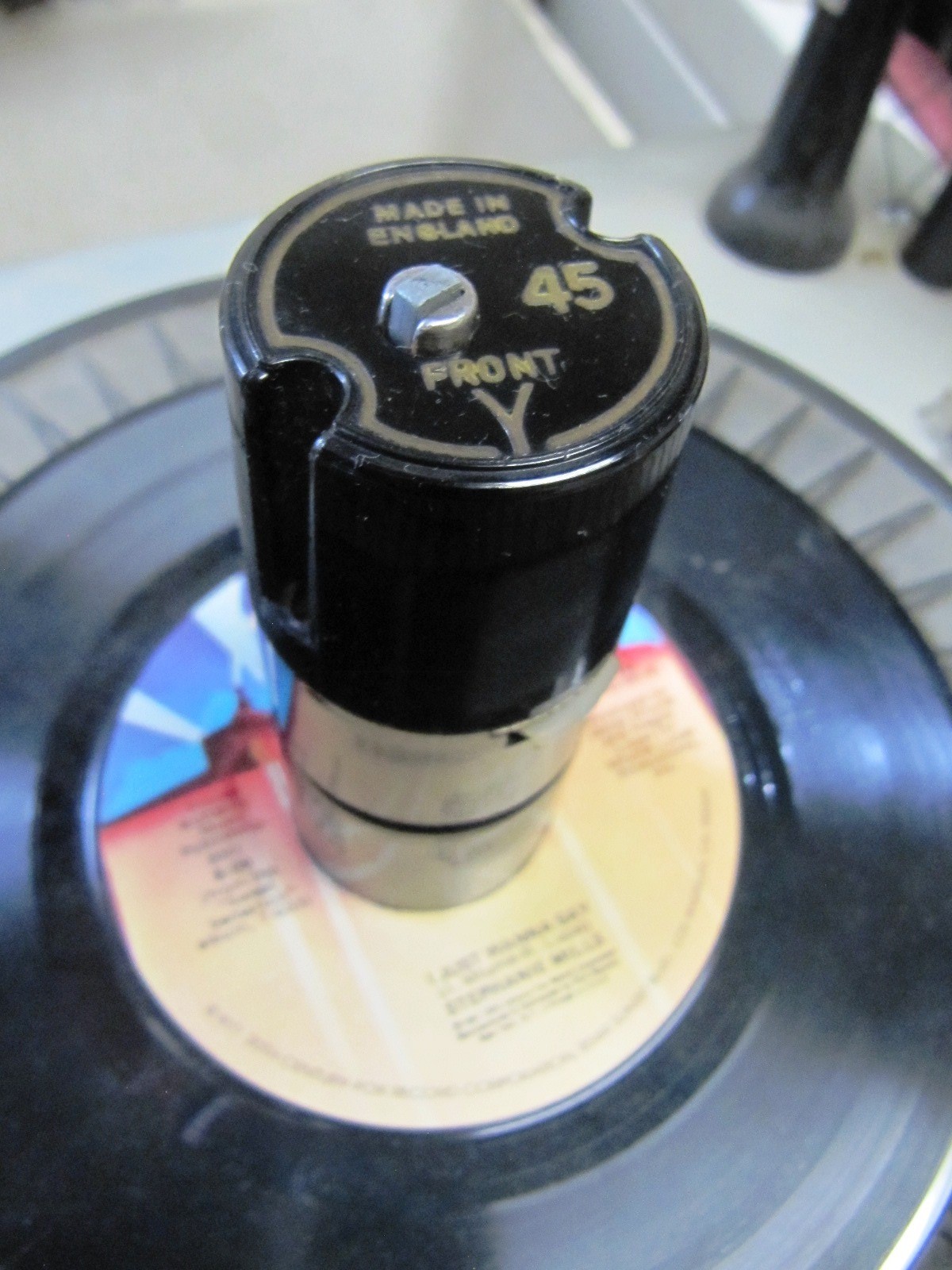 MAGNAVOX COLLARO 45 rpm Record Adapter GSA 402S STUDIO IMPERIAL S600 Turntable