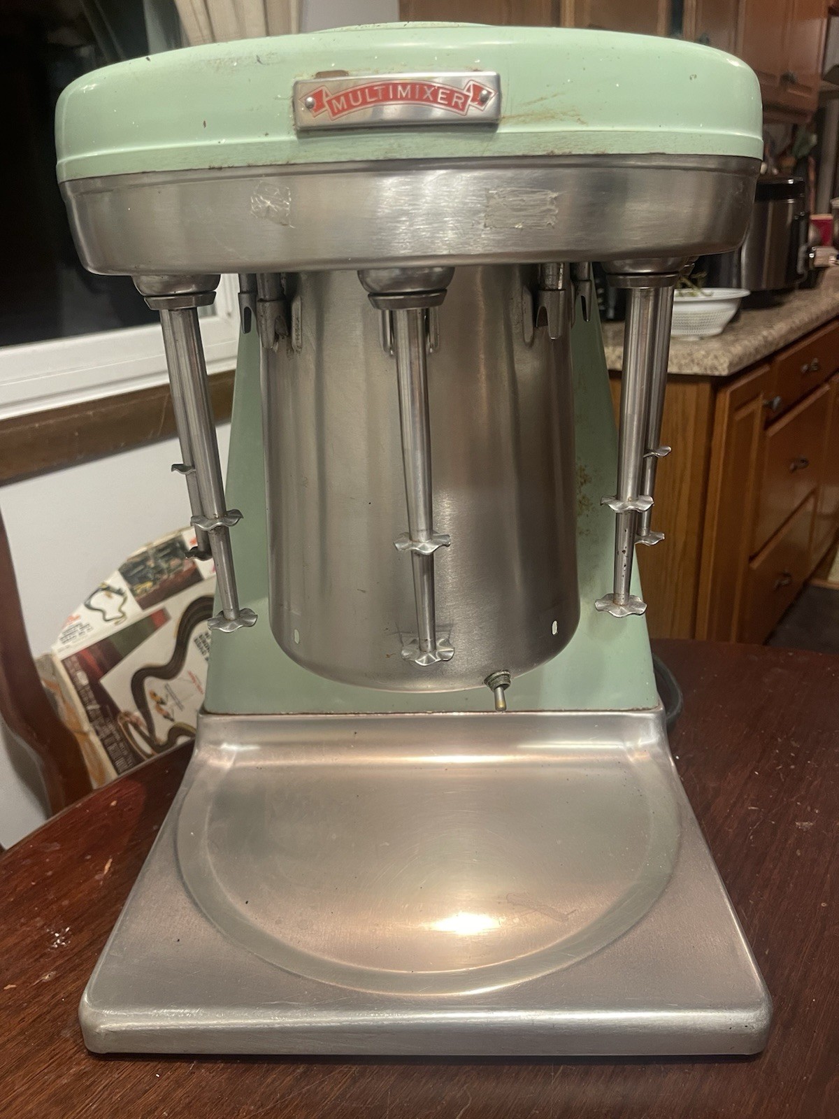 RARE 1970 Prince Castle Multimixer 9B 5 head Milkshake Malt Mixer TESTED Vintage
