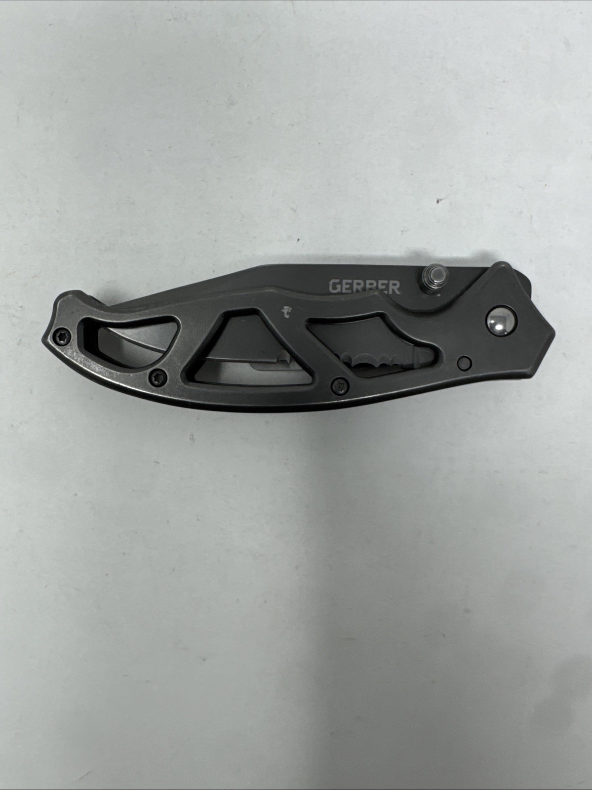 GERBER 4660920A1 Foldable Pocket Knife Gray Foldable #0134