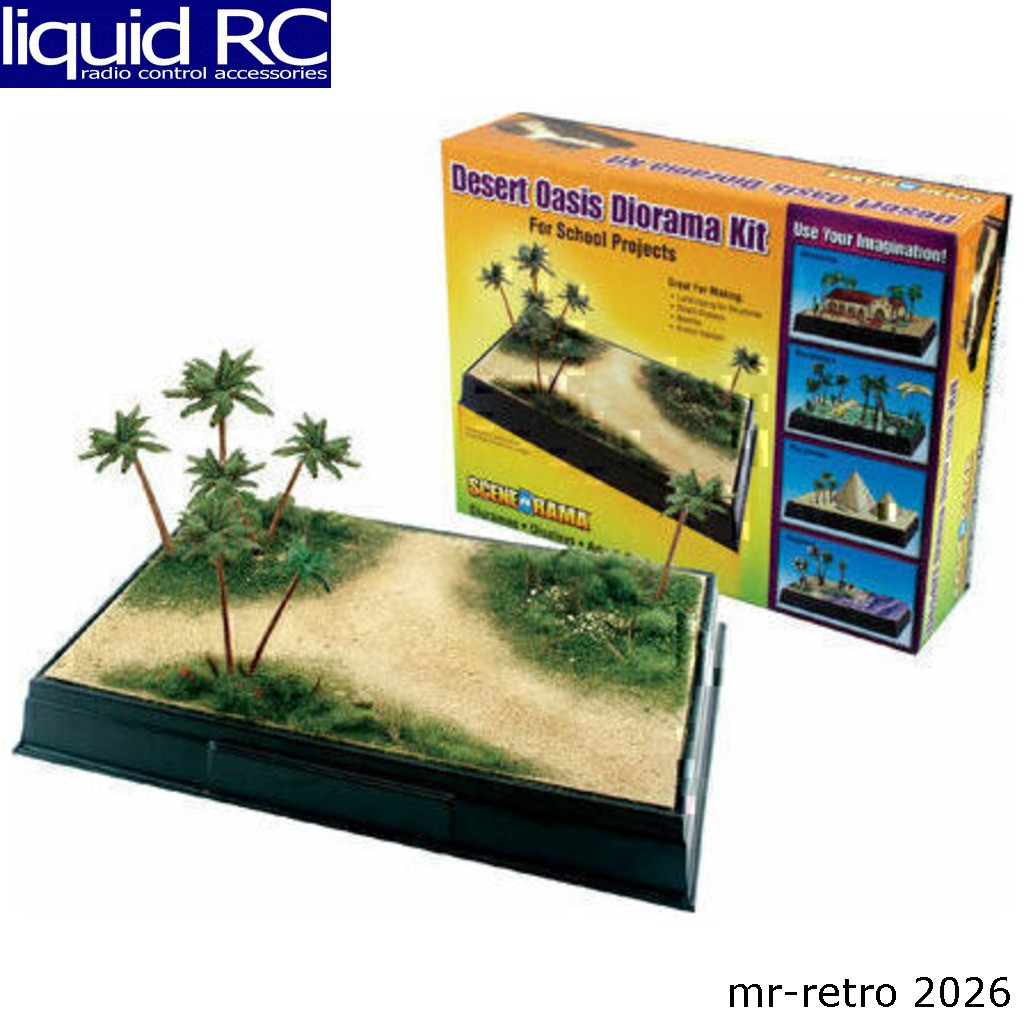 Woodland Scenics SP4112 Scene-A-Rama Desert Oasis Diorama Kit