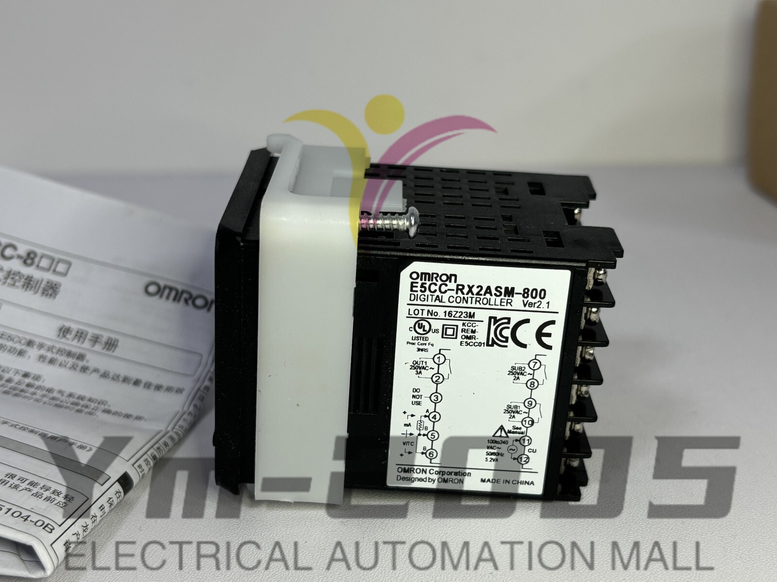 Omron-E5CC-RX2ASM-800 100-240 VAC Temperature Controller Fast delivery 1PC NEW
