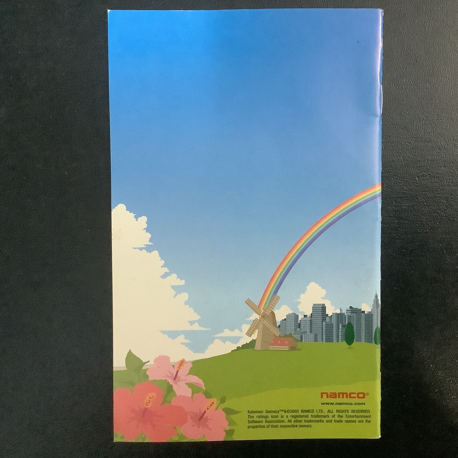 Katamari Damacy PS2 PlayStation 2 Instruction Manual Only