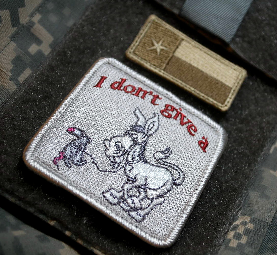 SYRIA DAESH WHACKER US ADVISERS vêlkrö 2-TAB: I-don't-give-a-Rat's-Ass + TX FLAG