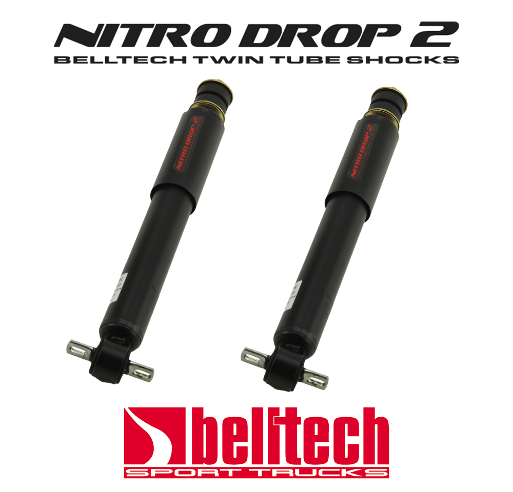99-06 Silverado/Sierra Nitro Drop 2 Front Shocks 2" - 5" Drop (Pair) 2WD