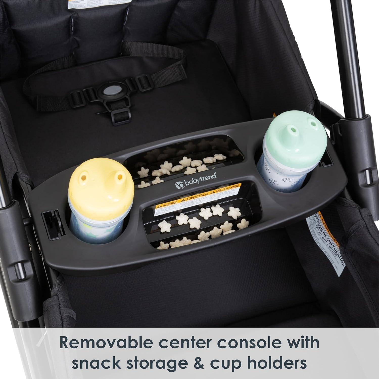 Expedition 2 in 1 Stroller Wagon Plus Ultra Black with Extra Large Cargo Space