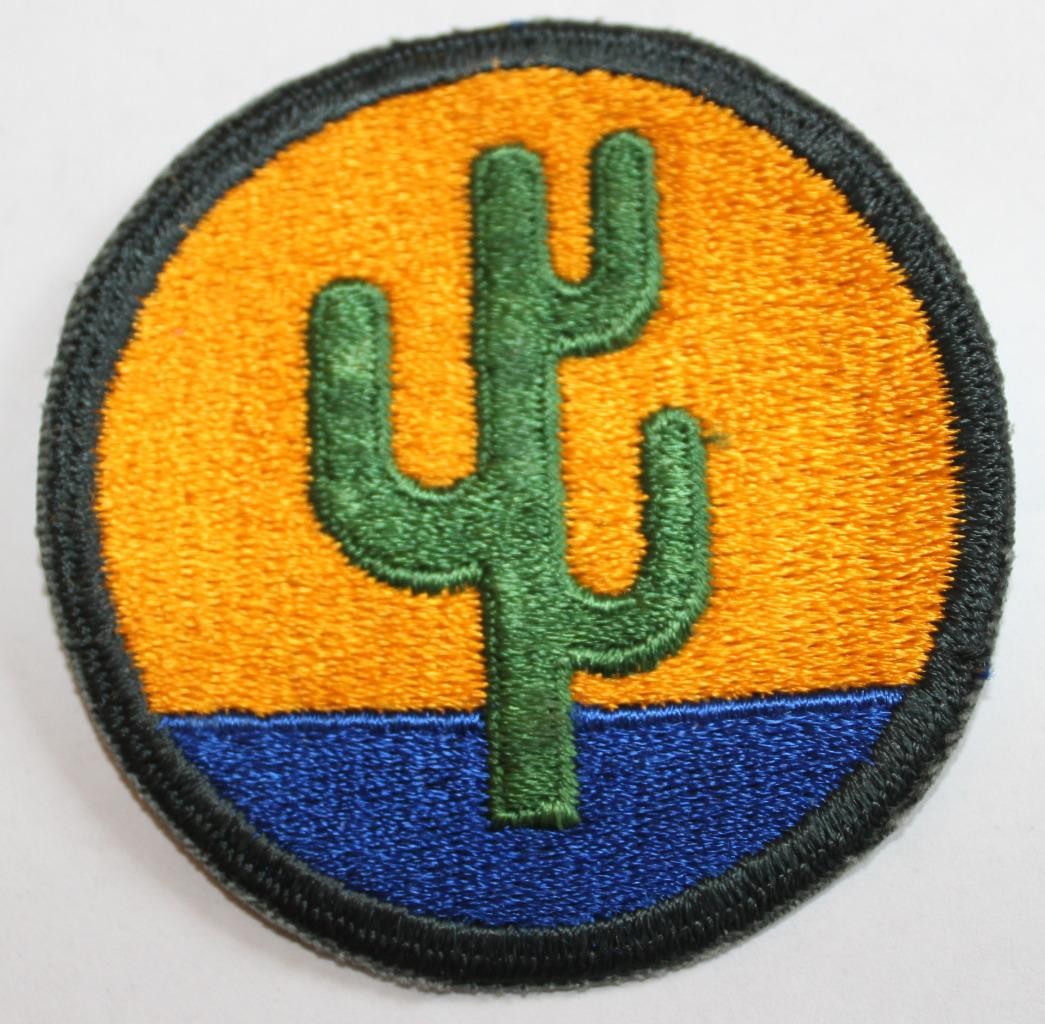 WWII U.S. Army 103rd Infantry Division Original Shoulder Sleeve Patch
