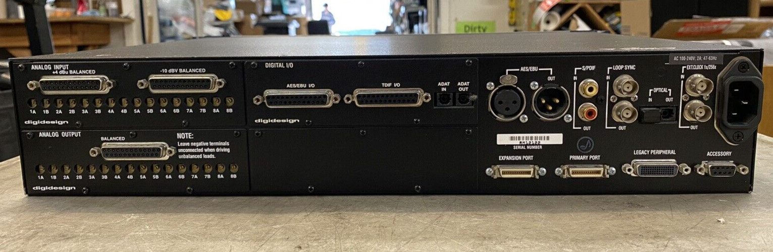 Digidesign 192 I/O MH192 Audio Interlace (Powers On)