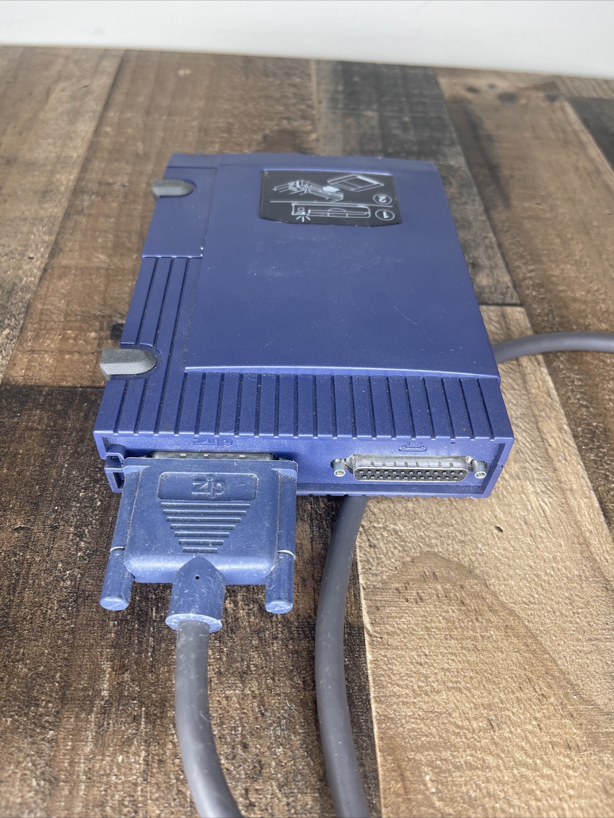 IOMEGA External 100MB Zip Drive Z100P2 Parallel Port Cables ( No Power Adapter)