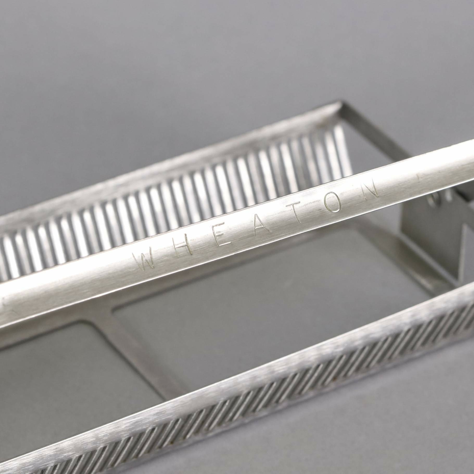 Wheaton Stainless Steel 50-Slide Staining Rack #900404
