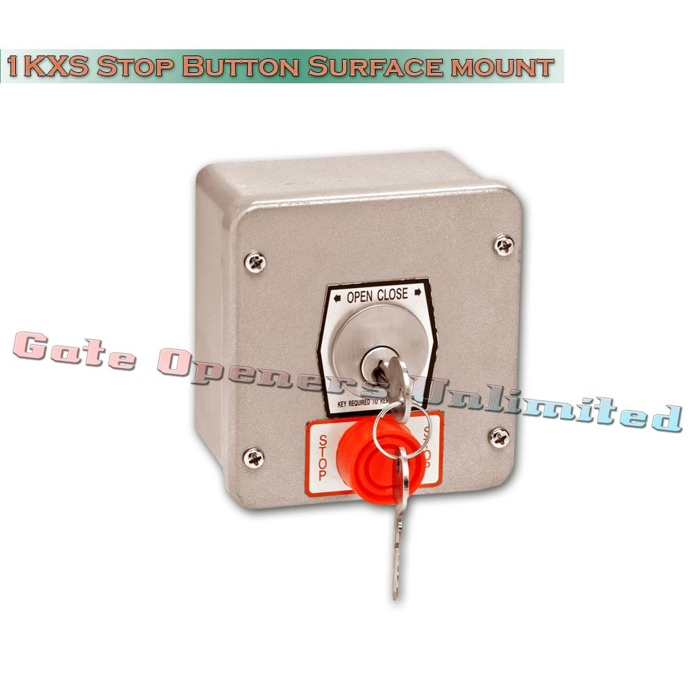 MMTC - 1KXS Exterior Tamperproof Open-Close Key Switch Stop Button (Alike)