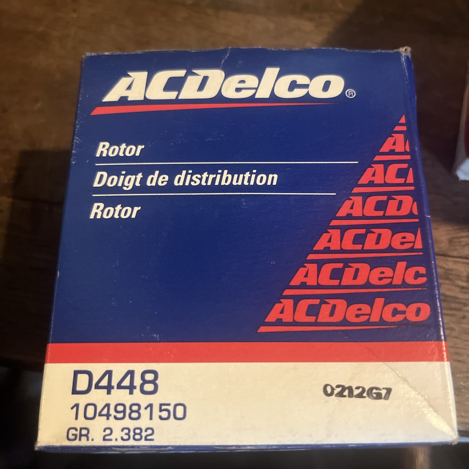 NOS ACDelco D448 Distributor Rotor GM 10498150