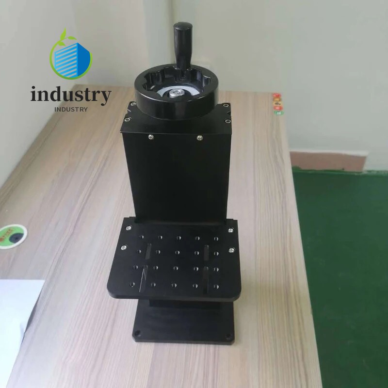 Manual Elevator Optical Experiment Lift Platform Aluminum Alloy T-Type Screw