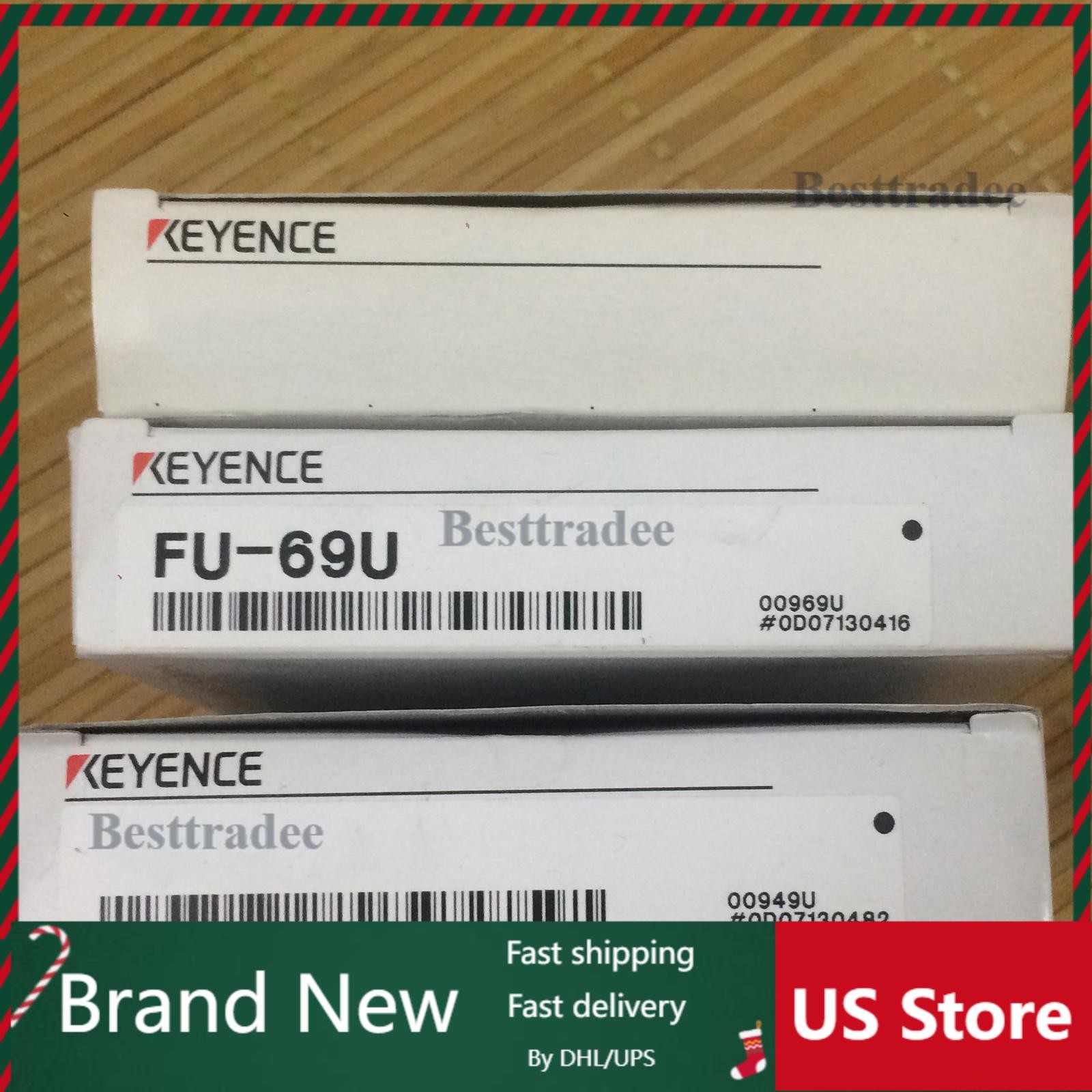 One Keyence FU-69U Fiber Optic Sensor New Free Shipping