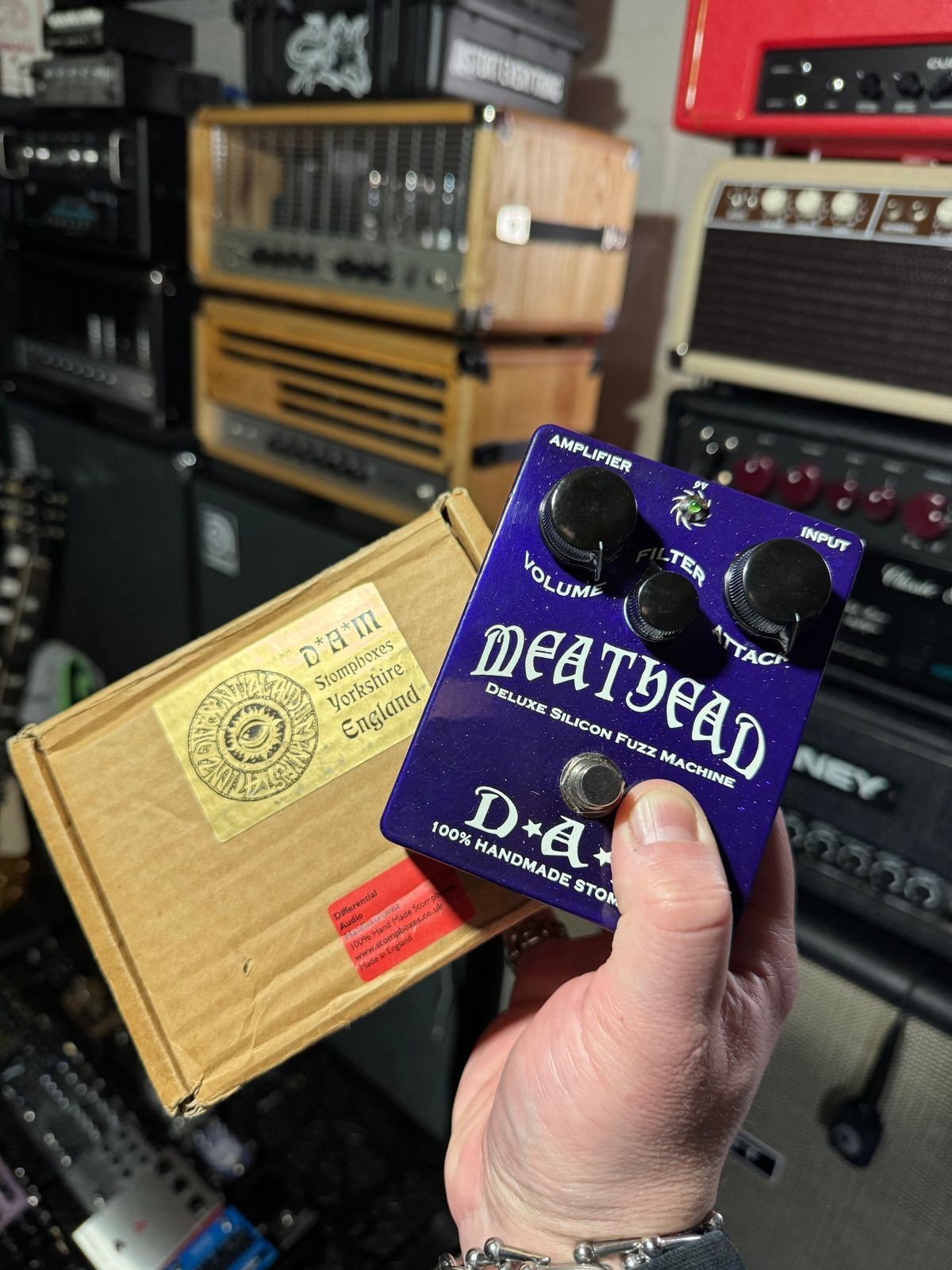 D.A.M MEATHEAD M-25 Deluxe Silicon Fuzz Machine