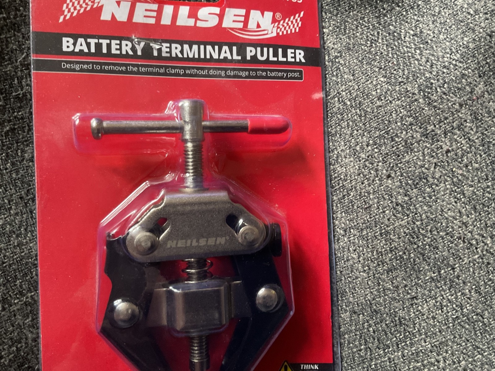 Neilsen CT1785 Battery Terminal and Wiper Arm Puller - Black