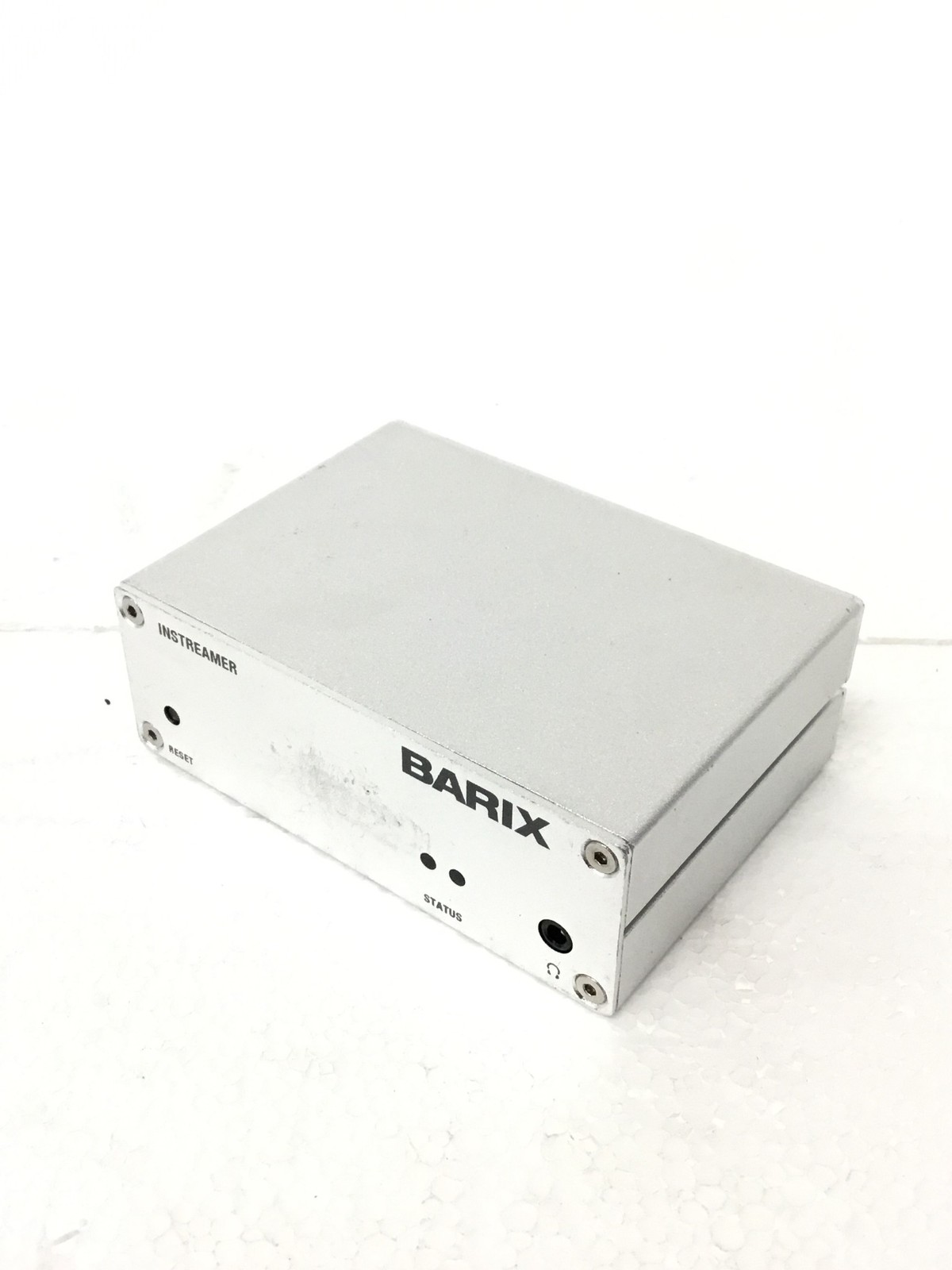 Barix Instreamer 2012.8076 IP Audio Encoder No AC Adapter, WORKING FREE SHIPPING