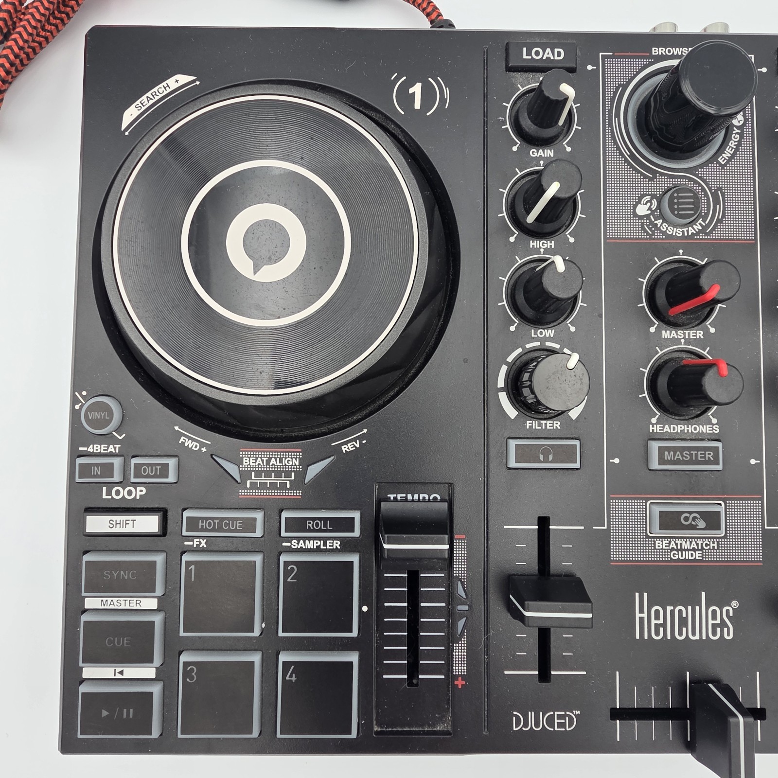 Hercules DJC-INPULSE-200 DJControl Inpulse 200 2 Channel DJ Controller