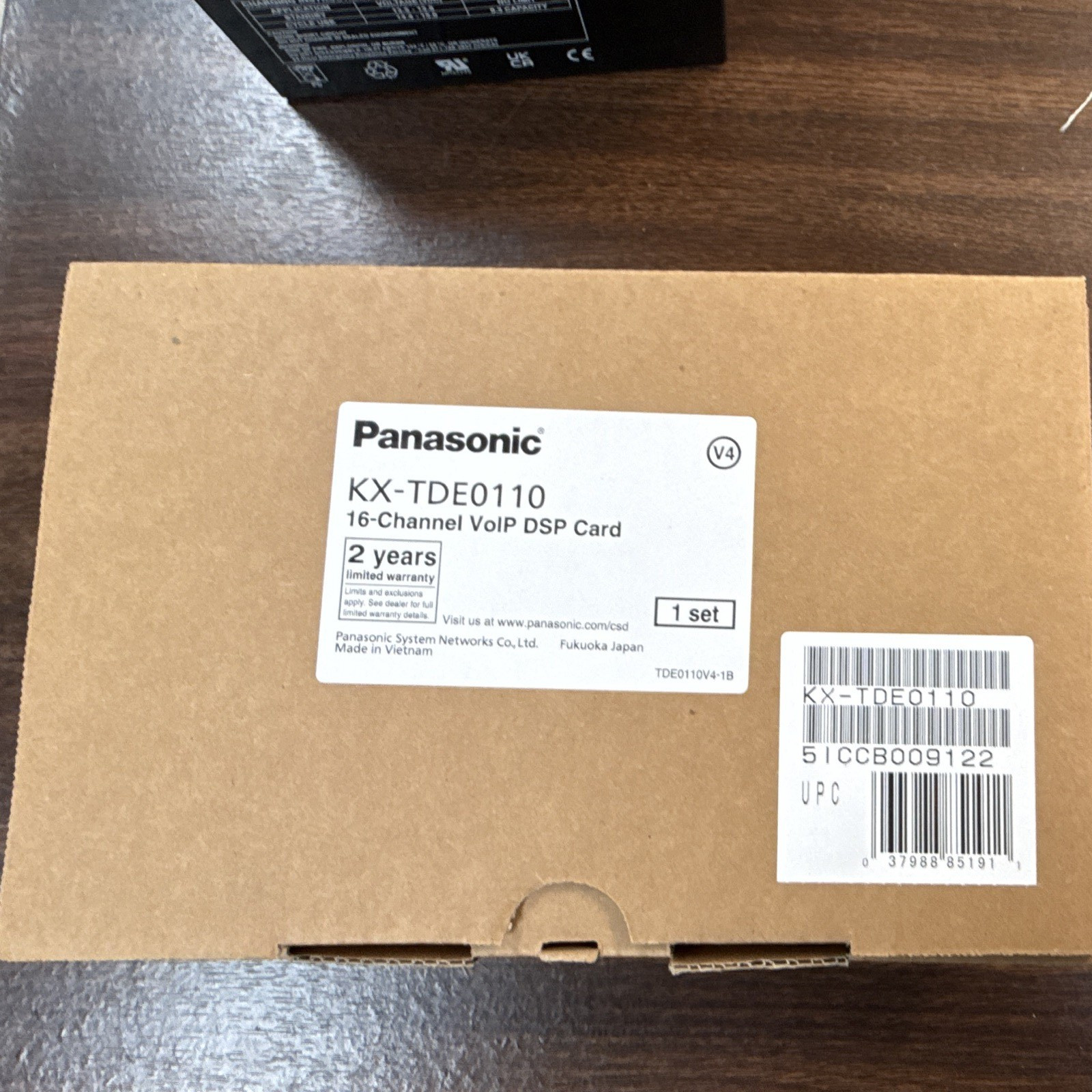 Panasonic KX-TDE0110 16-Channel VoIP DSP Card for KX-TDE Series Systems