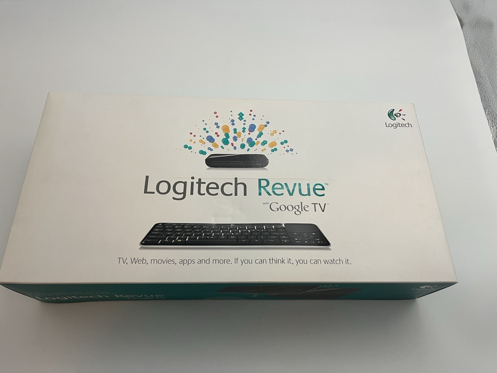 Logitech Revue Digital HD Google Media Player Streamer Keyboard Controller New
