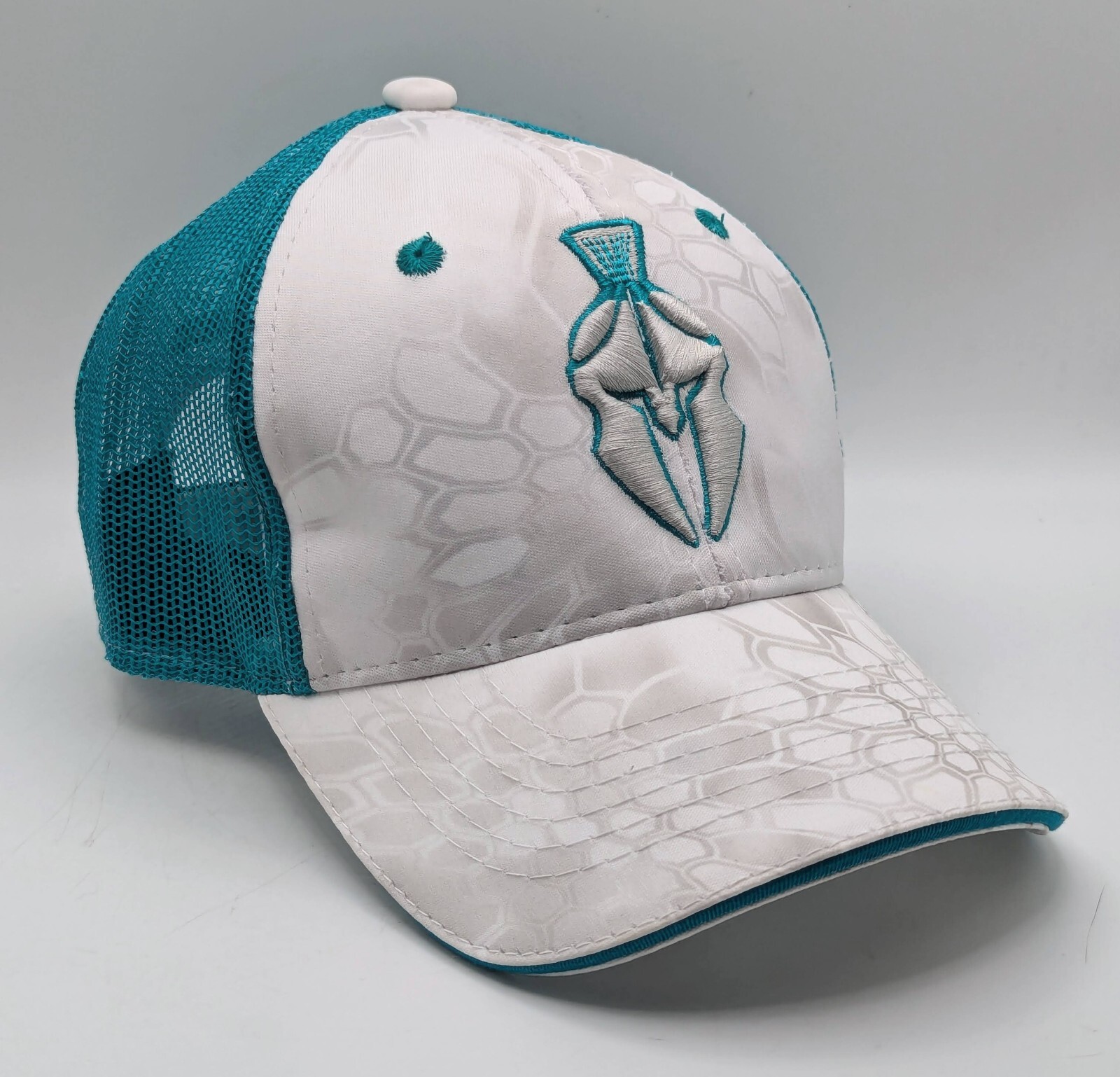 Kryptek Yeti Ladies Fit Baseball Cap Mesh Hat Adjustable Snapback Spartan Teal