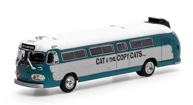 Athearn HO Intercity Bus "Band Cat and the Copy Cats" # ATH29074