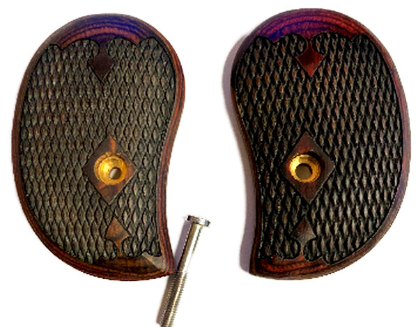 fits Bond Arms Derringer Grips Rosewood Gentleman Grips