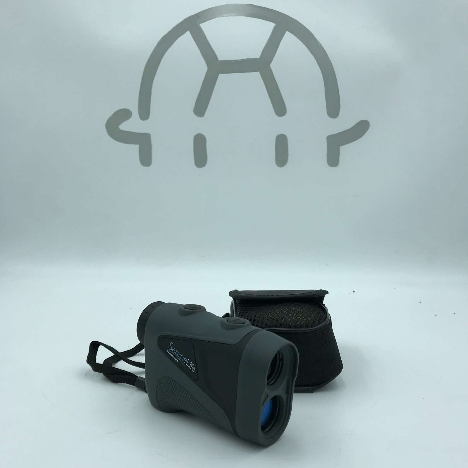 SereneLife Advanced Golf Laser Rangefinder with Pinsensor Technology - H2O Proof