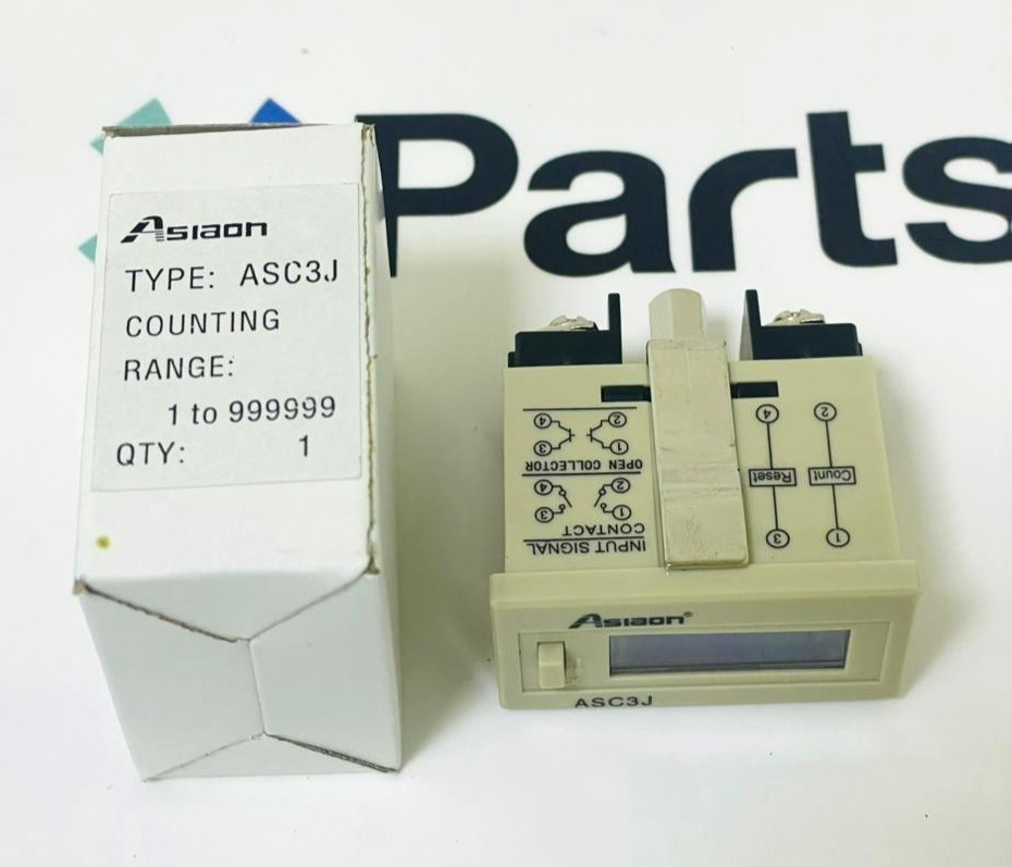 Asiaon ASC3J Digital LCD Totalizing Counter