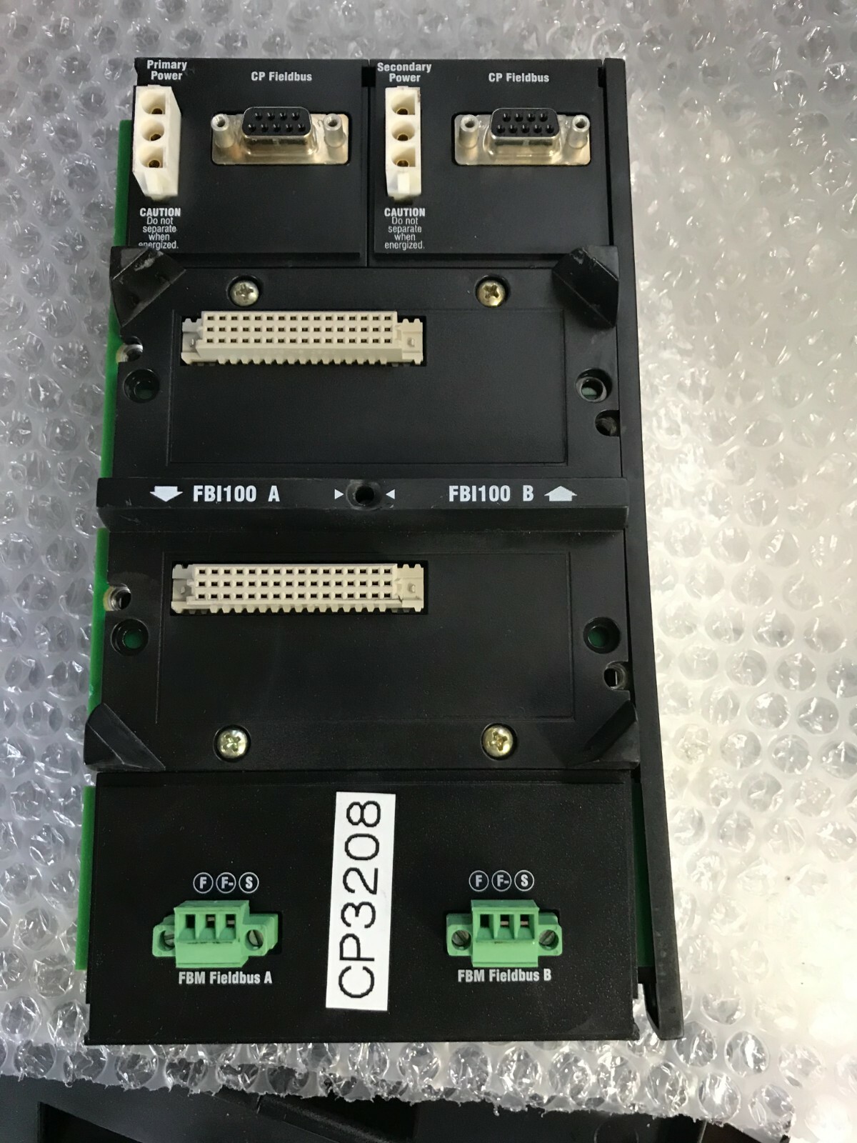 INVENSYS FOXBORO P0923LR VERTICAL BASEPLATE 2SLOT FOR FBI100