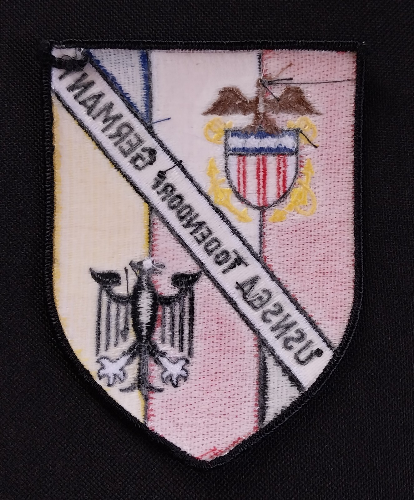 Naval Security Group Activity USNSGA TODENDORF GERMANY USN Military Navy Patch
