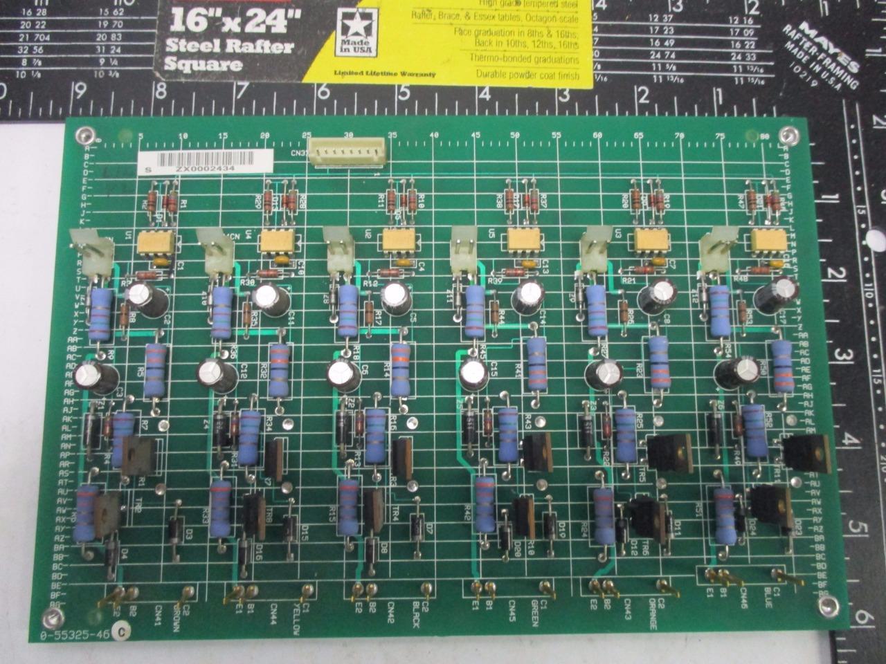 Reliance Electric Driver Card Circuit Board 0-55325-46
