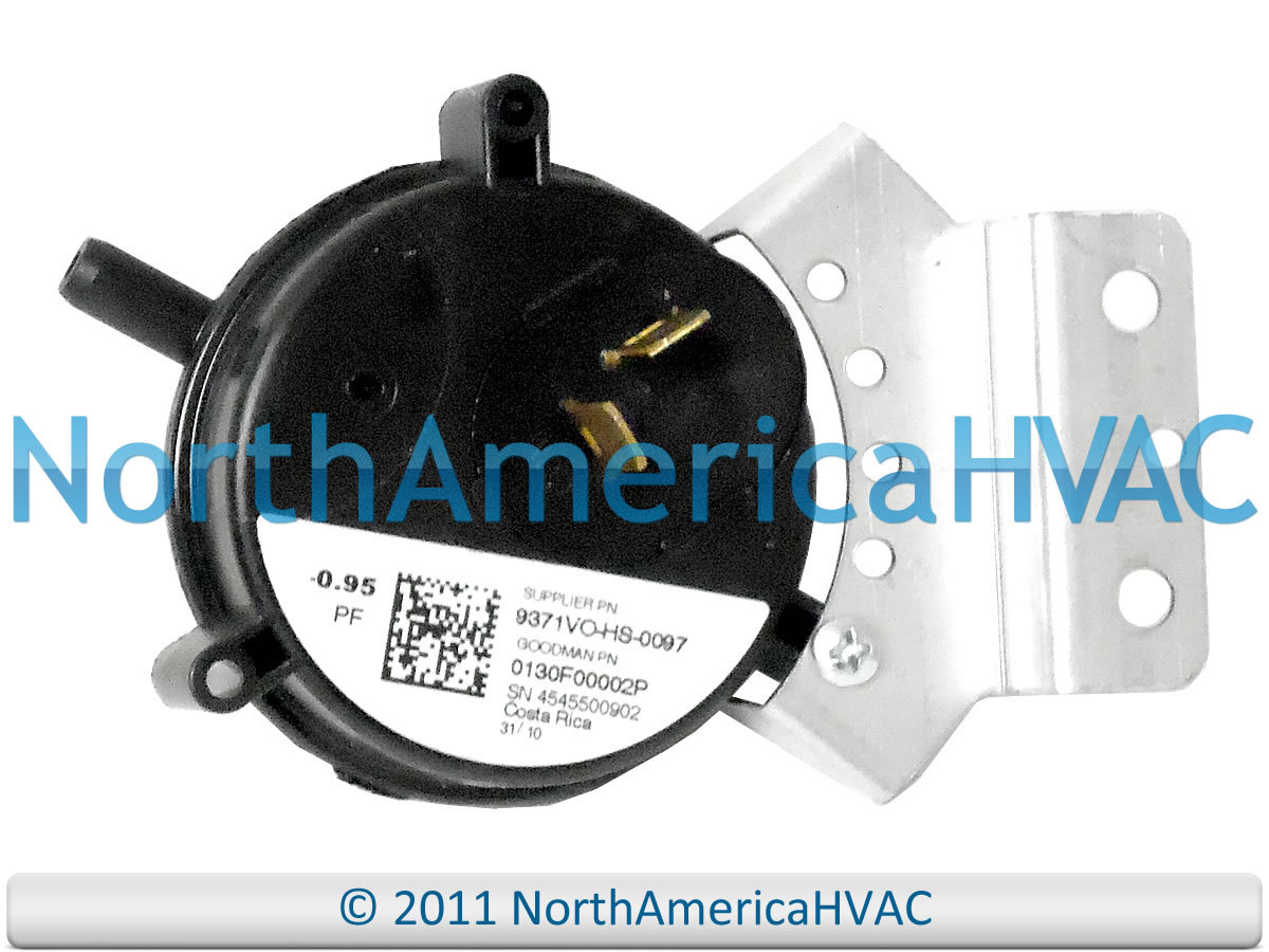 OEM Goodman Amana Furnace Air Pressure Switch Replaces 0130F00002P