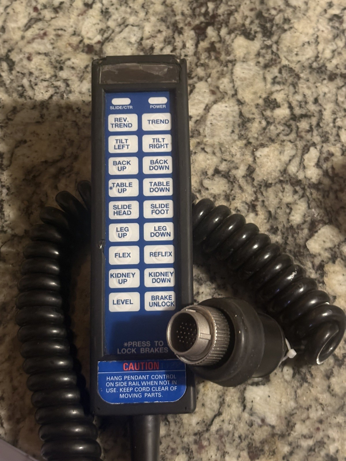 Skytron Elite 3500 Surgical Table Controller 24-Pin Hand Control