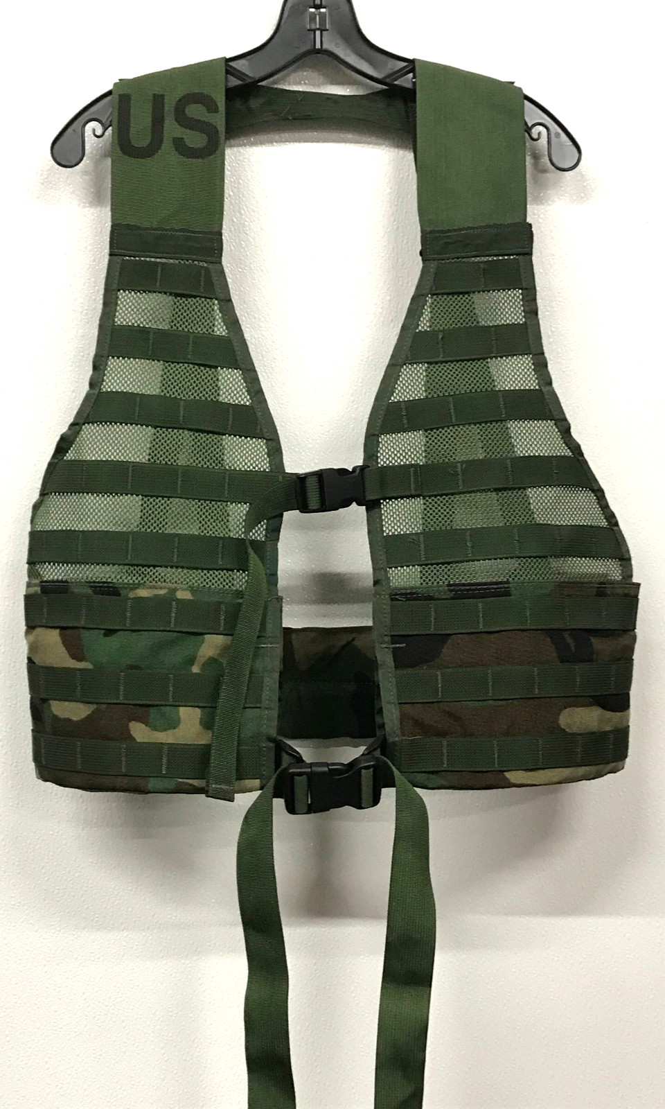 Specialty Defense Systems Woodland MOLLE II FLC Fighting Load Carrier Vest USGI