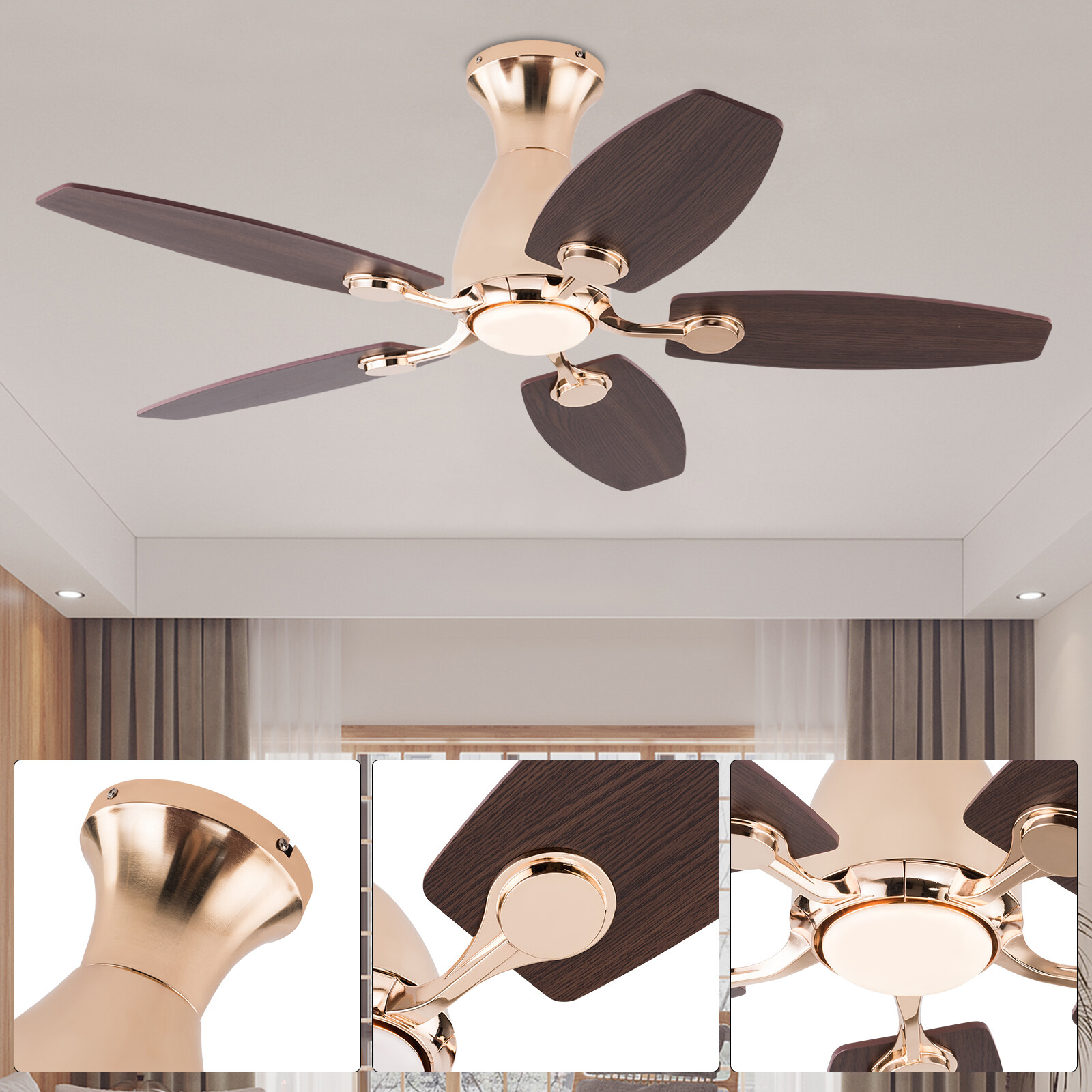 Ceiling Fan Chandelier, Ceiling Fan with Remote, Ceiling Fans with Lights