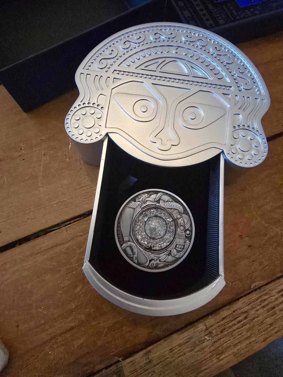 tears from the moon 2 oz silver coin