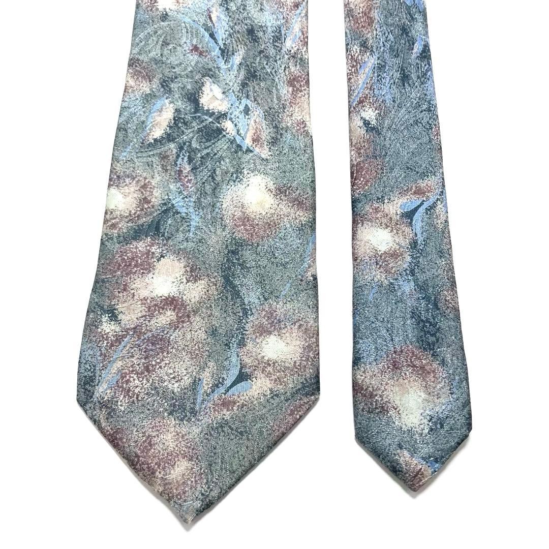 KIMIJIMA tie paisley pattern green made in Japan stylish