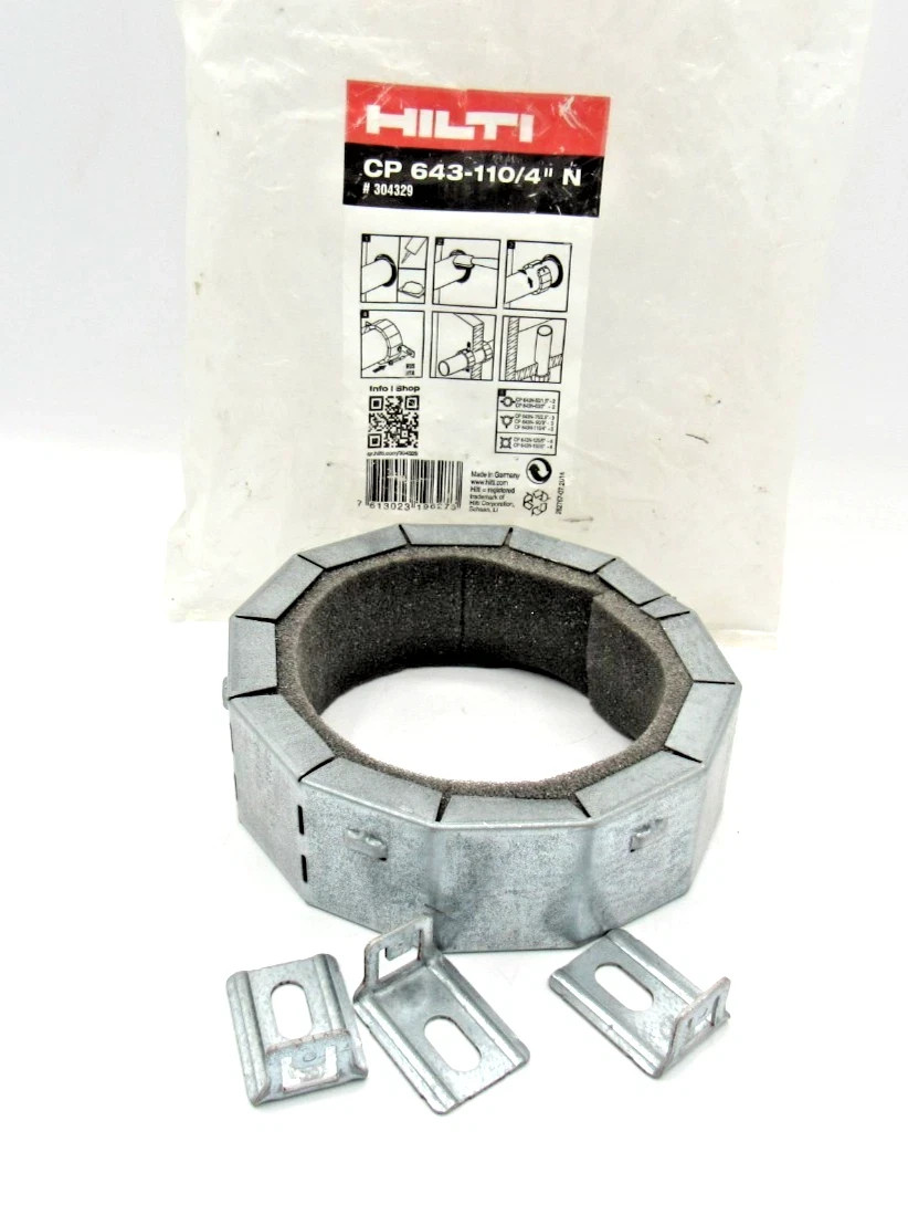 HILTI CP 643-110/4'' N FIRE STOP COLLAR