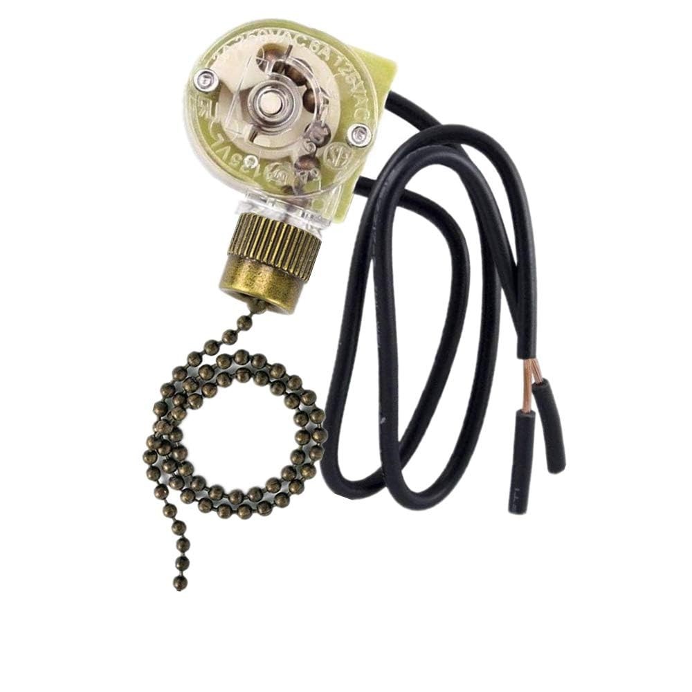 Ceiling Fan Light Switch Zing Ear Pull Chain ZE-109 Fan Light Switch