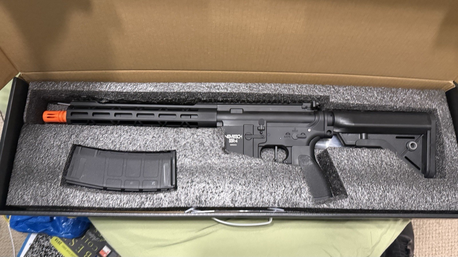 Novritsch SSR4 MK1 Gen2 Full Metal Airsoft AEG Rifle New With Original Packaging