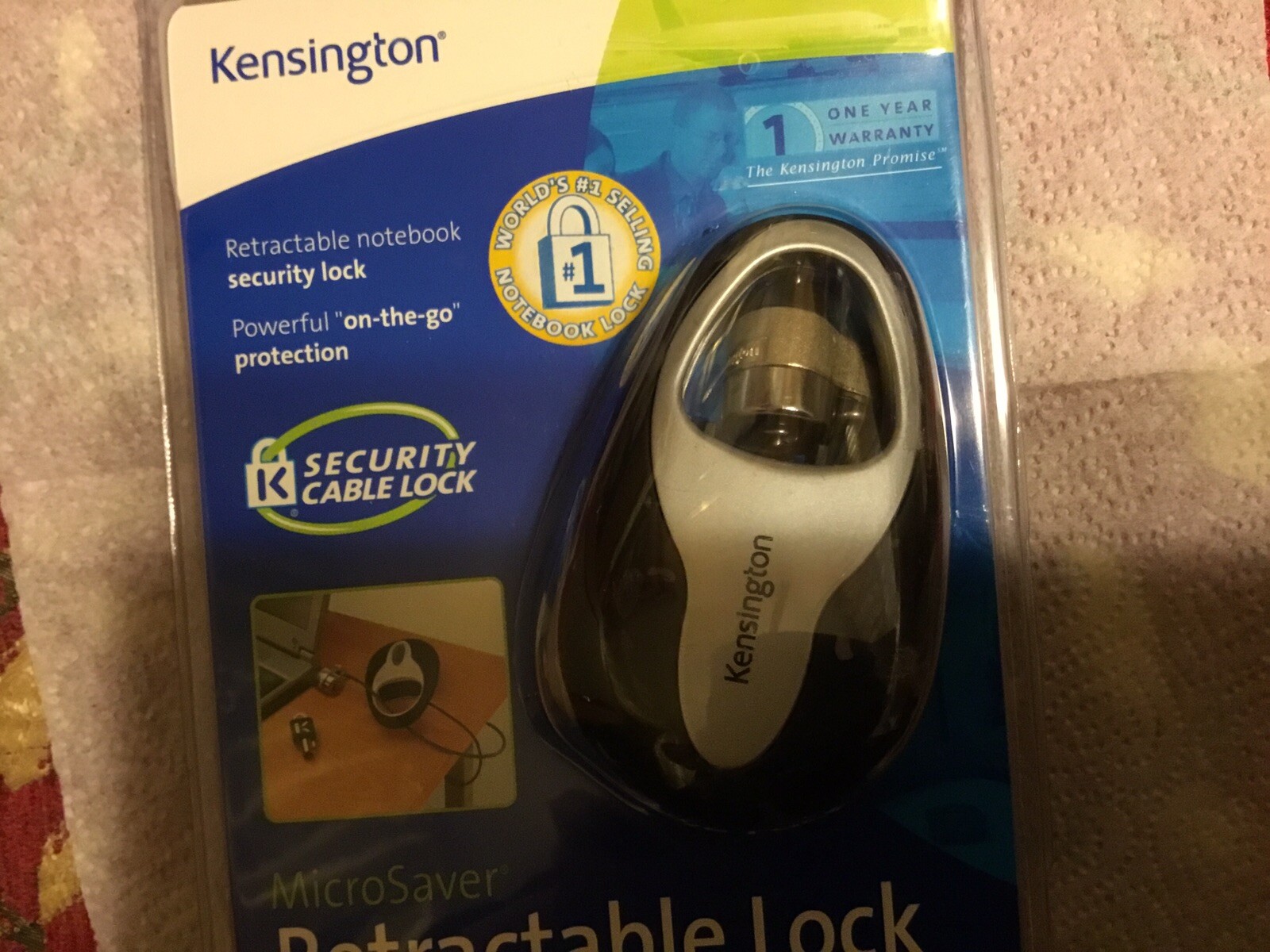 Kensington MicroSaver Retractable Lock SEALED