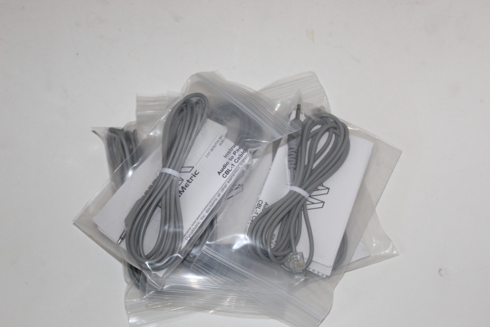 NEW  Lot of 6 DynaMetric CBL-1 cable