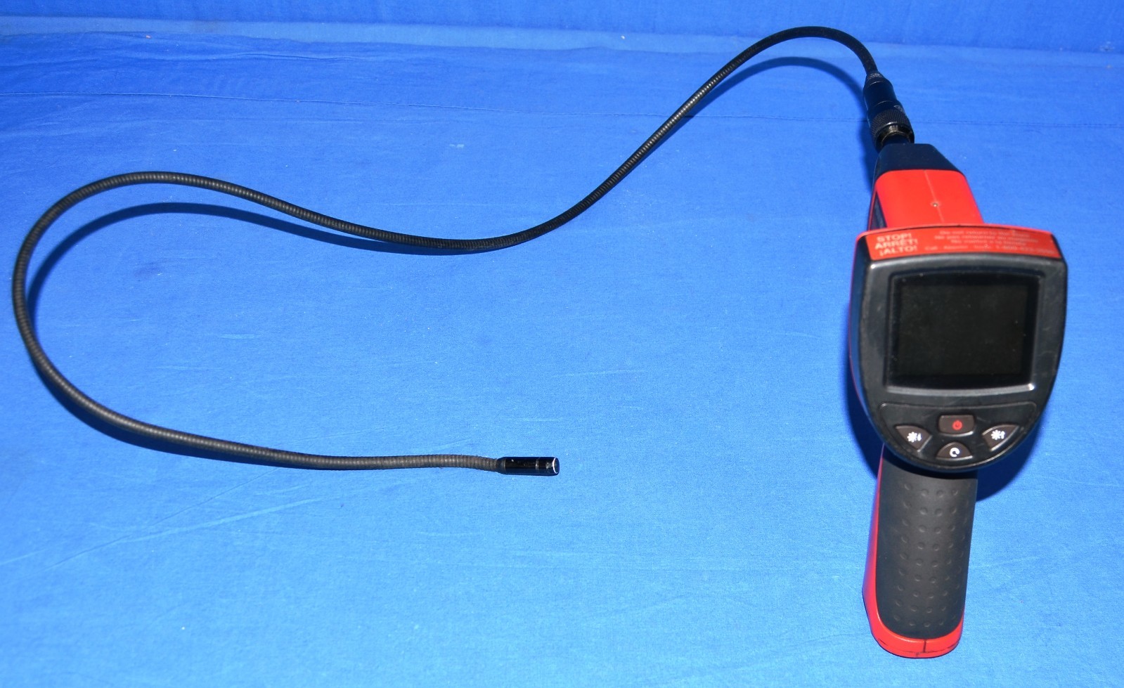 Powerbuilt 941199 Red & Black LCD Screen Digital Videoscope Inspection