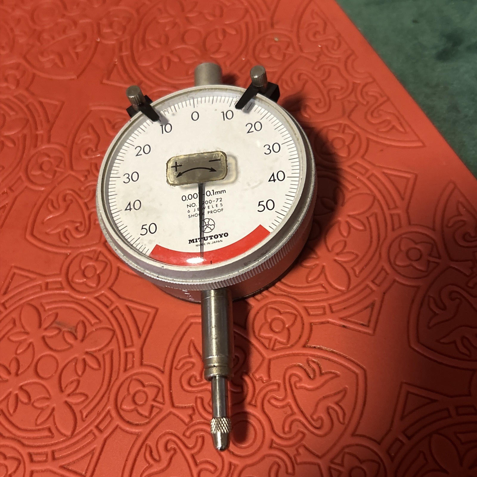 Mitutoyo Dial Indicator 2900-72 1µm used (SU38)