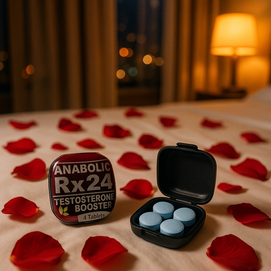 Anabolic RX24 Pill Bed Bull Power No More Weak Erection Supplement Men