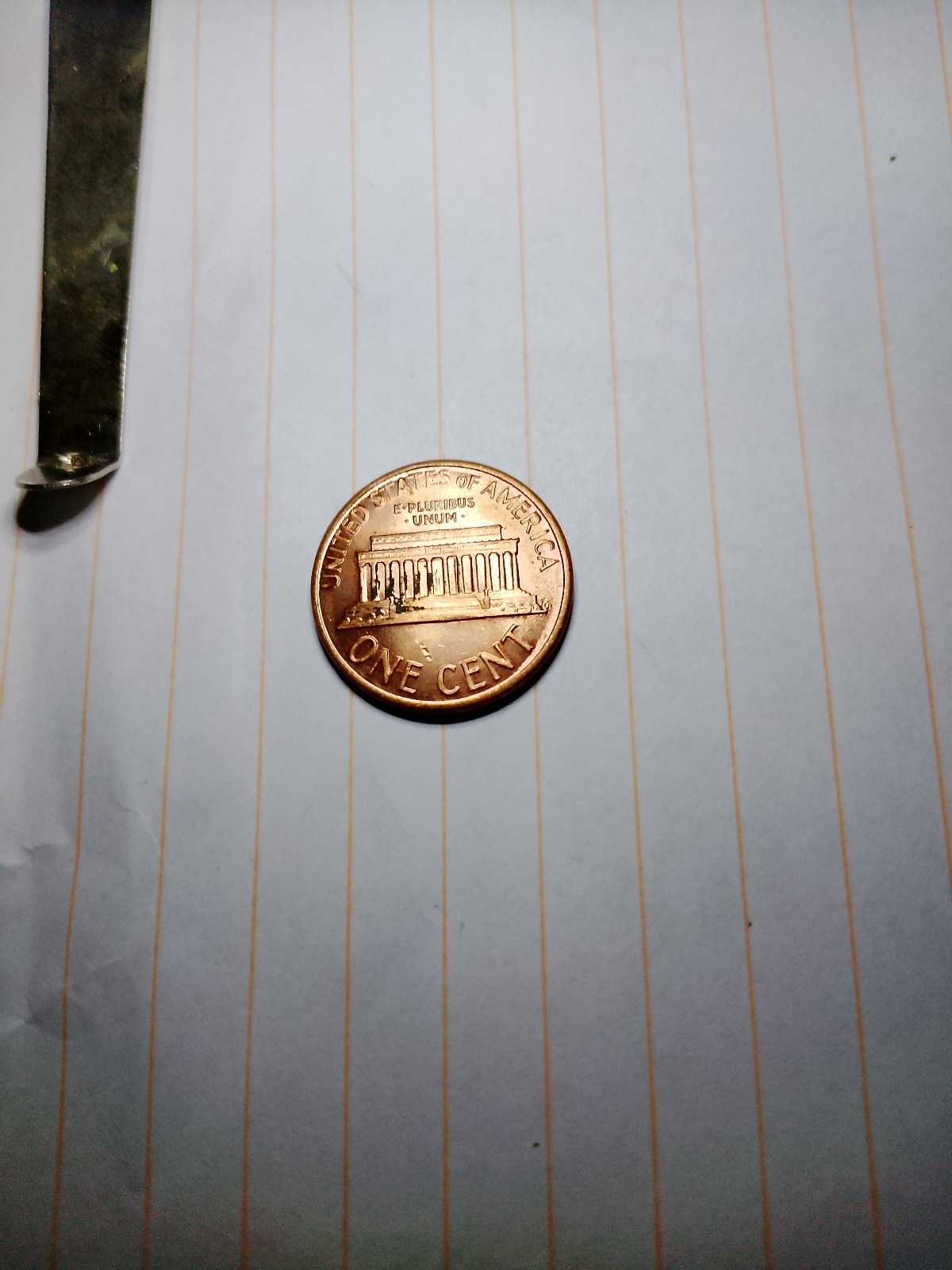1988D penny with DDO DDR 007
