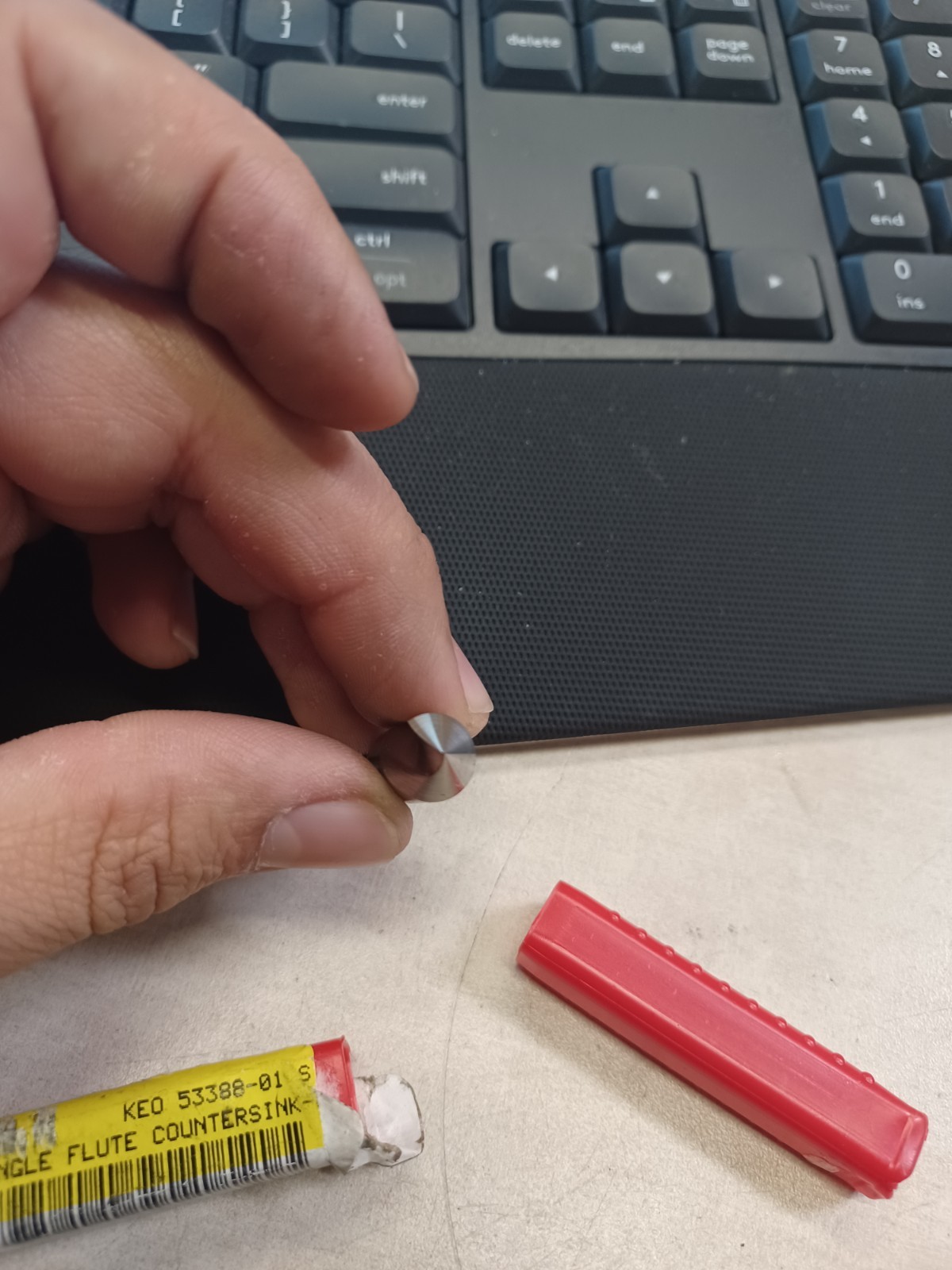 KEO 53388-01 Single Flute Countersink - 82 Degree Angle