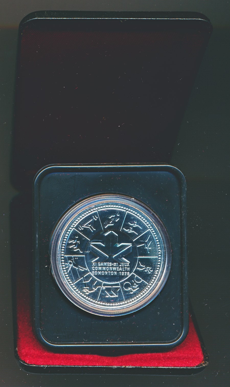 Canada: 1978 $1 Silver Commonwealth Games Proof-like in Mint Case