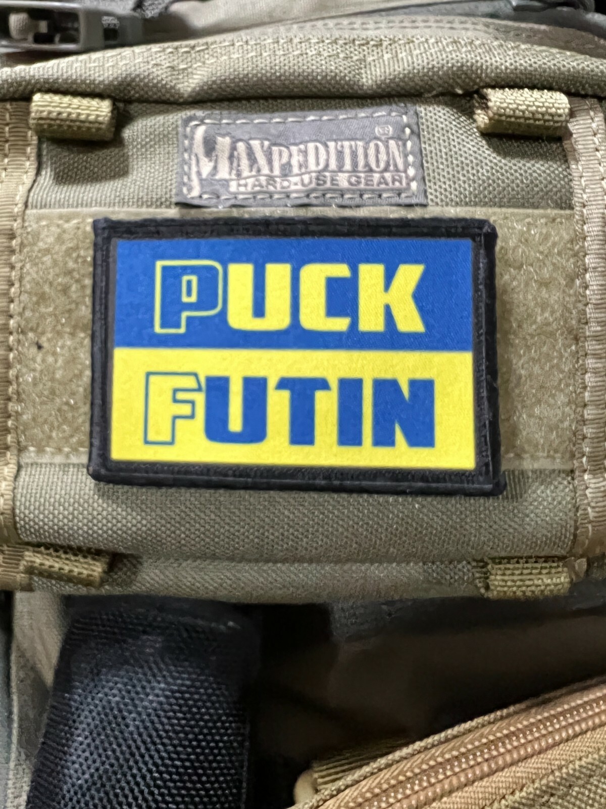 Ukrainian Ground Forces 72 Mechanized Brigade / Ukraine Flag Morale Patch